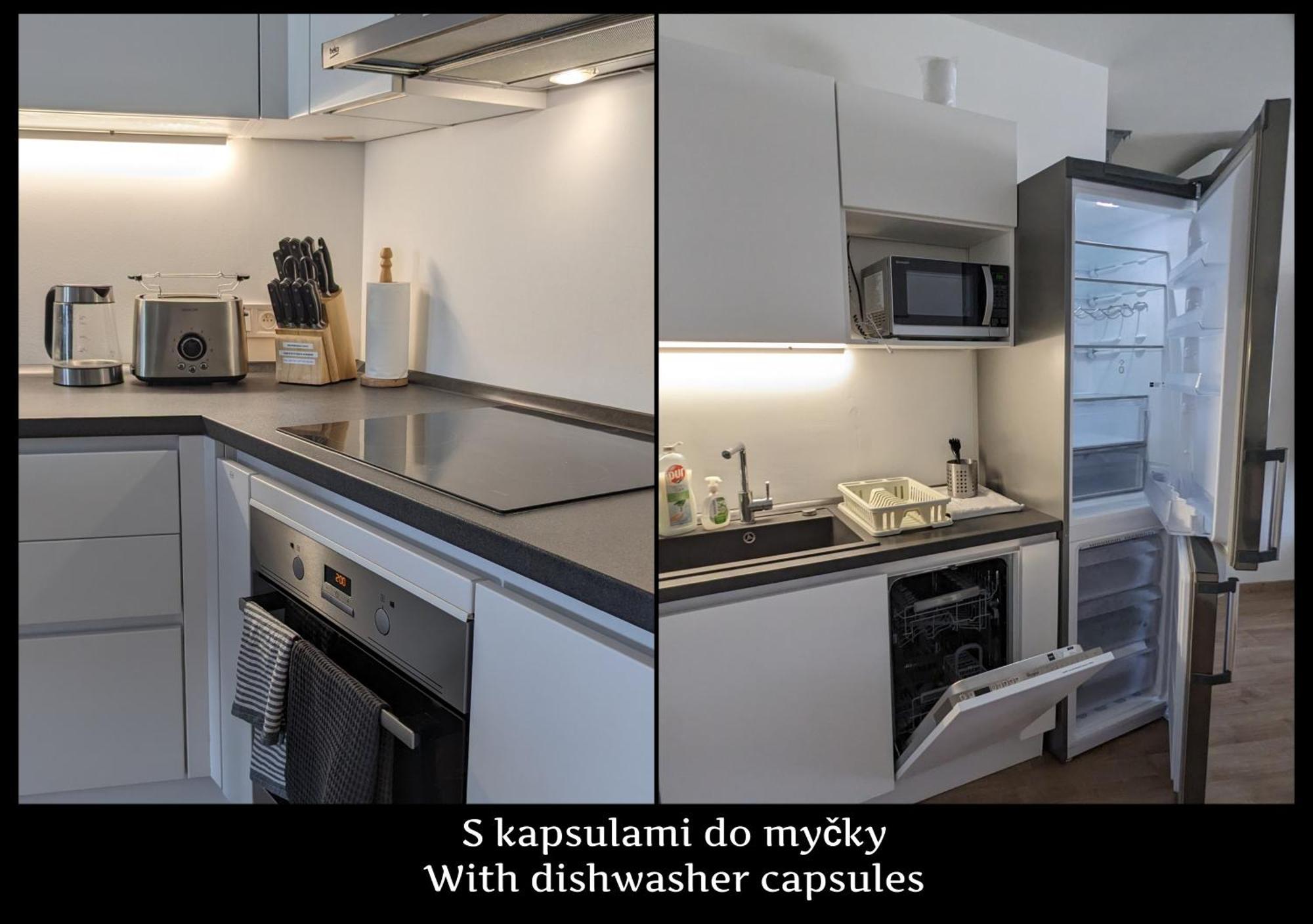 E2 Luxury Oldtown Apt - 2X Parking, Foodstore, Pcscreen, Netflix, Unlimited Music, Crib, Babychair, Fastwifi, Aircon Košice Exterior foto